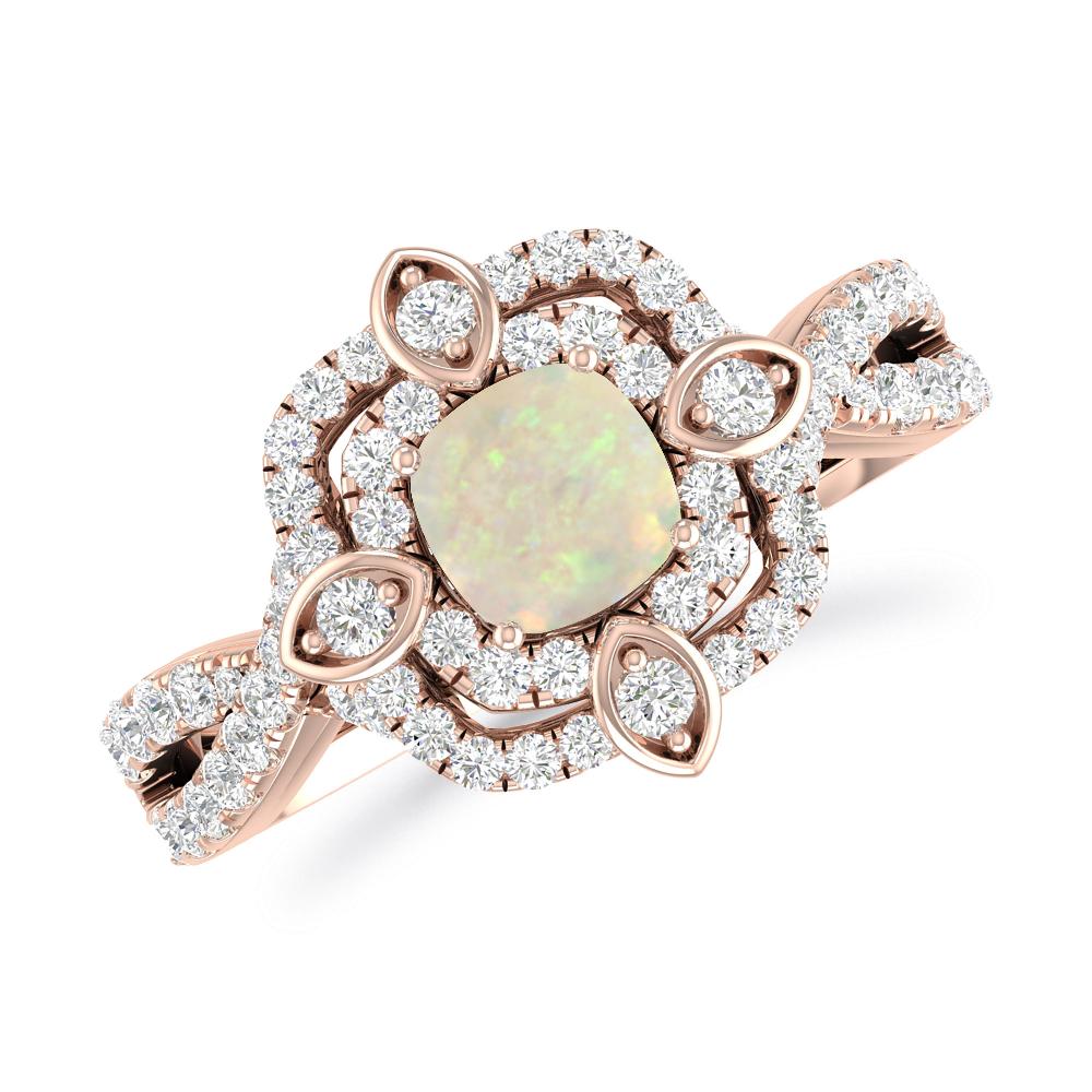 Rose Gold - Opal