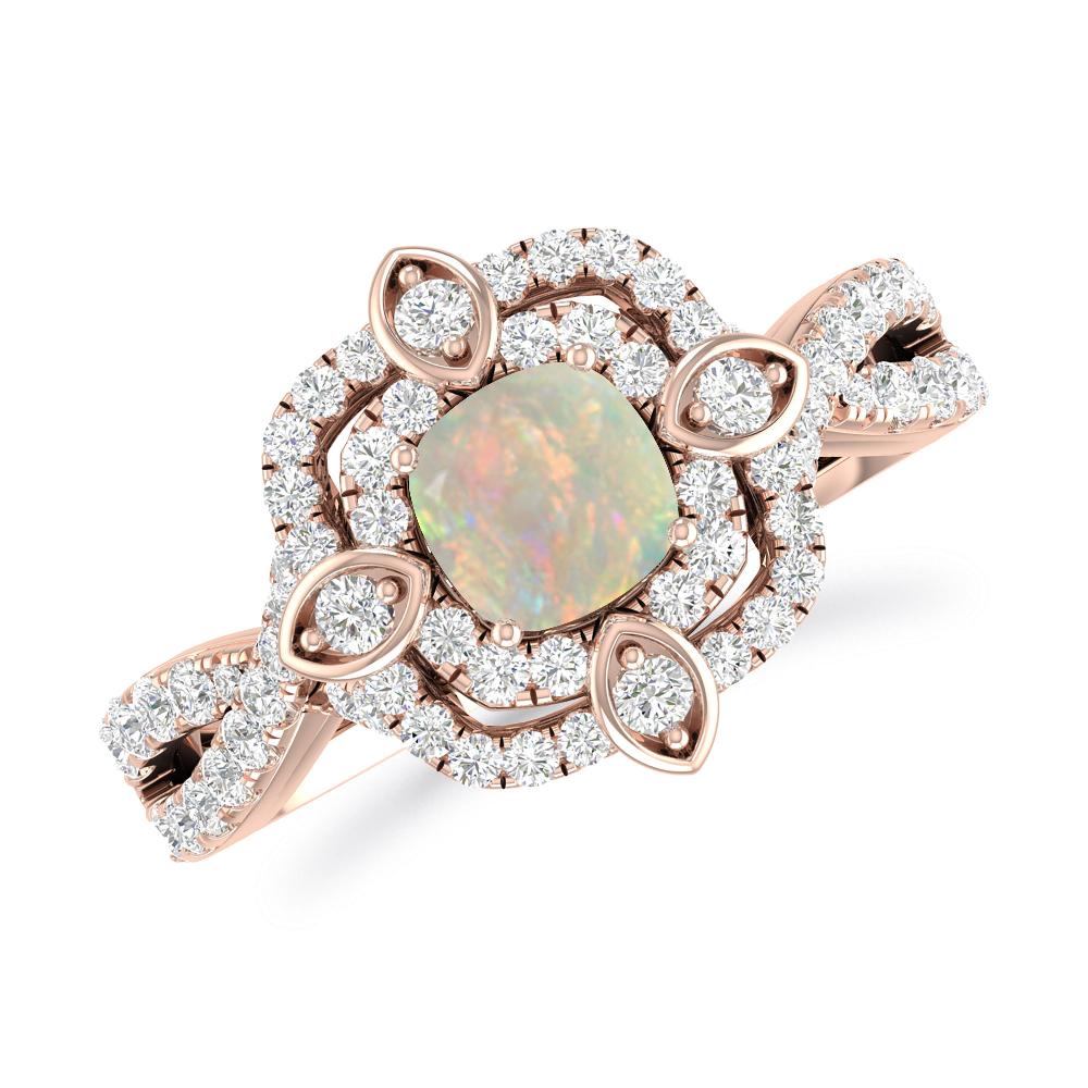 Rose Gold - Opal