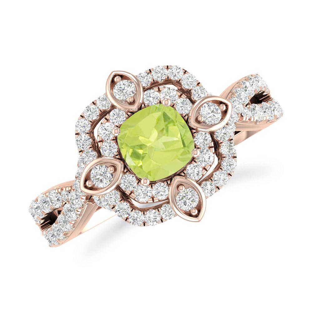 Rose Gold - Peridot