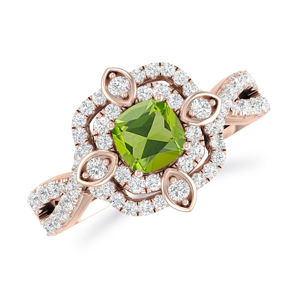 Rose Gold - Peridot