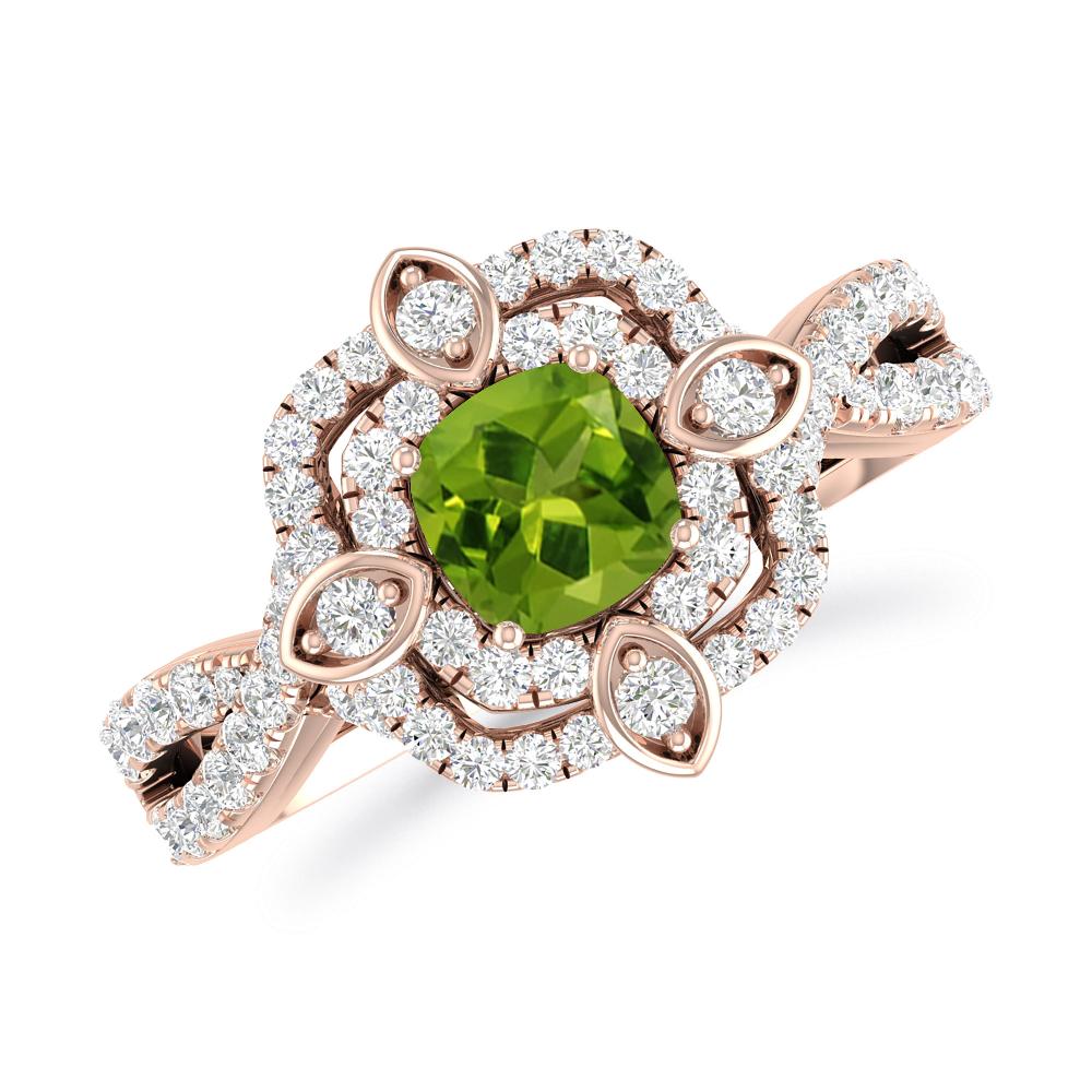 Rose Gold - Peridot