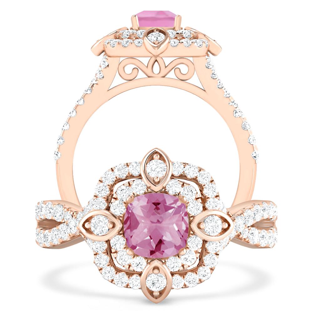 Rose Gold - Pink Tourmaline