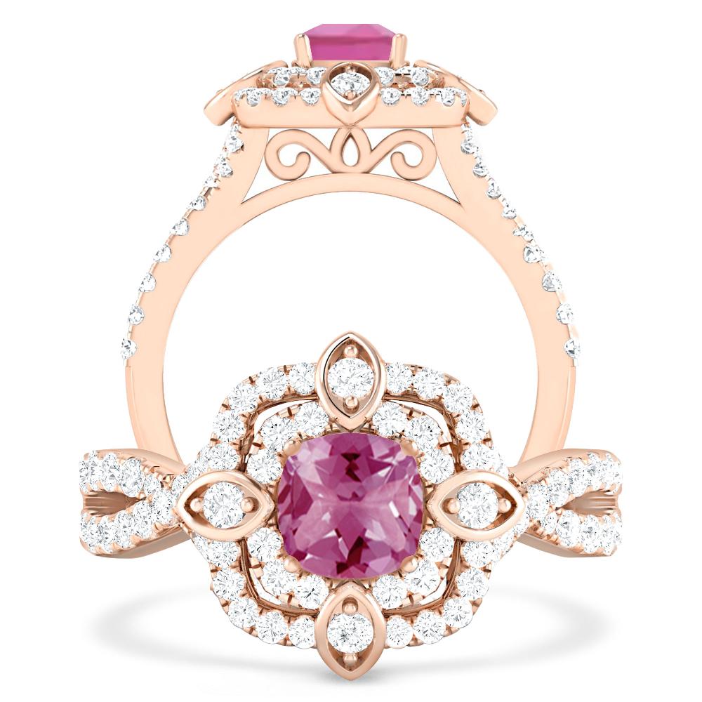 Rose Gold - Pink Tourmaline