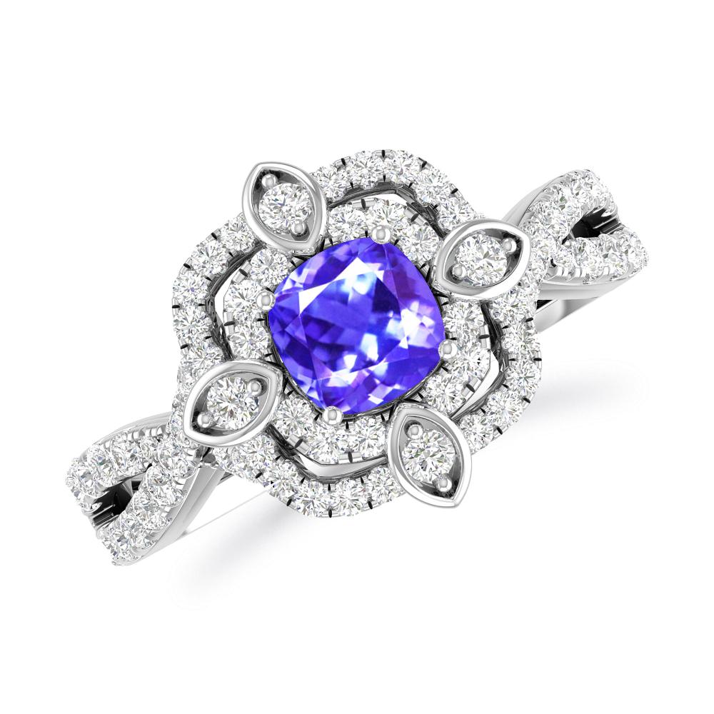 White Gold - Tanzanite