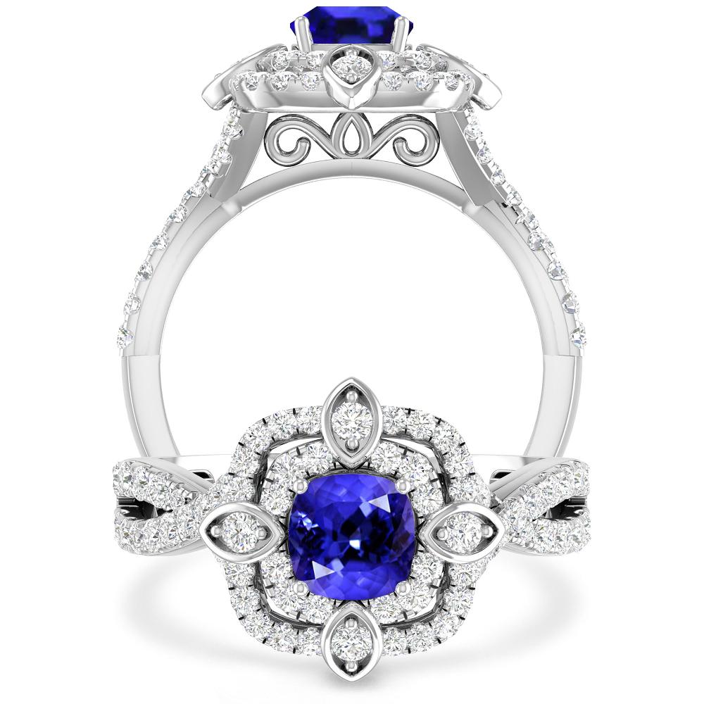 White Gold - Tanzanite