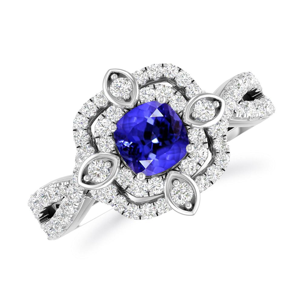 White Gold - Tanzanite