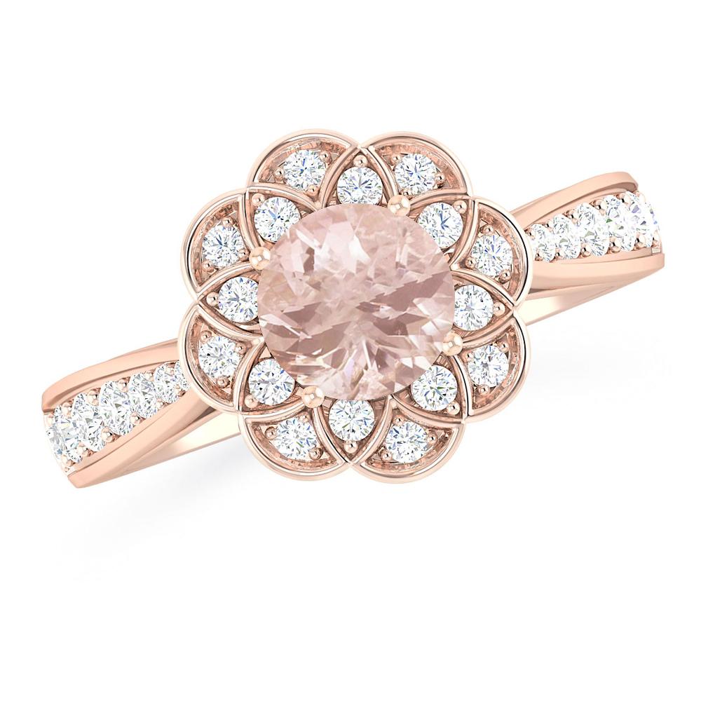 Rose Gold - Morganite