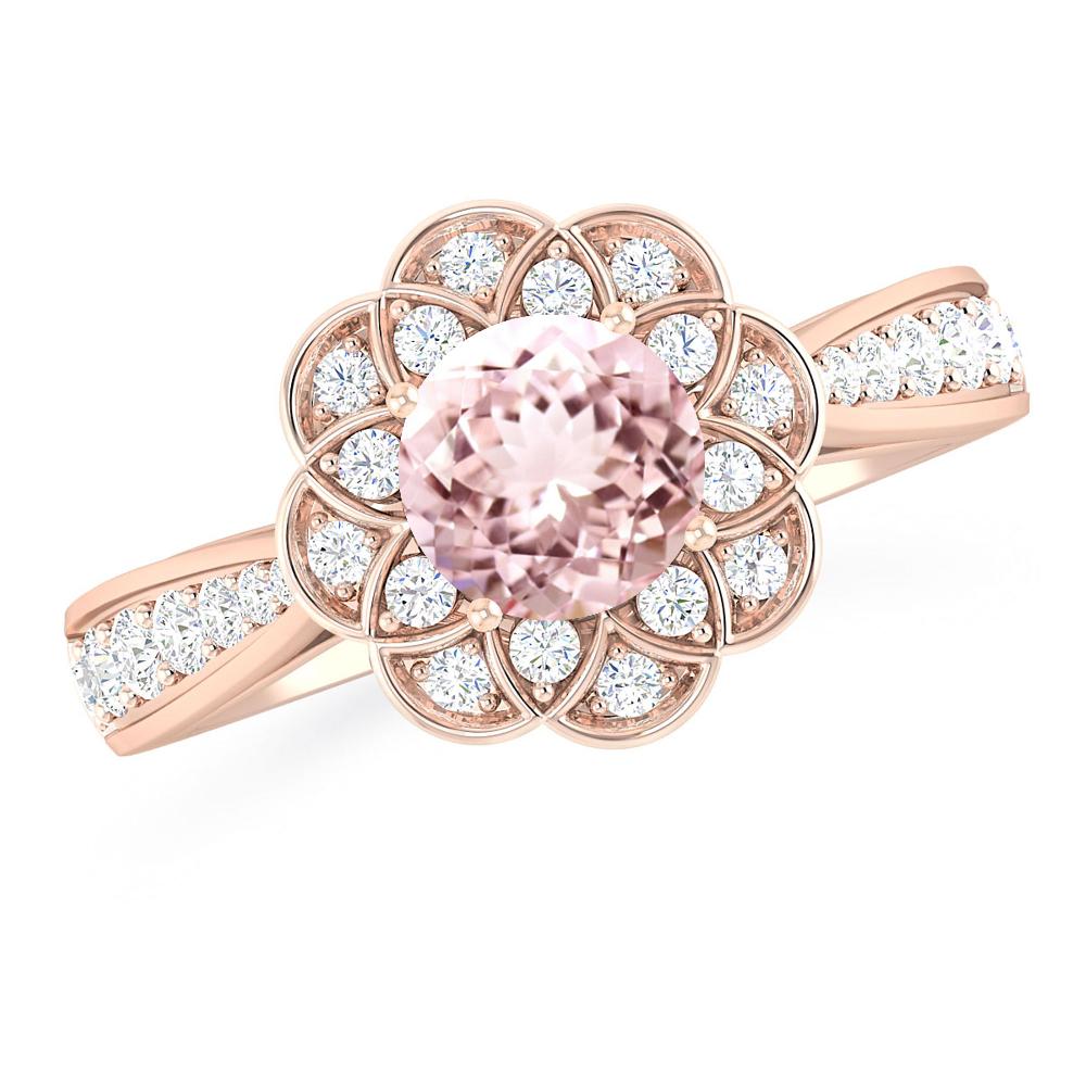 Rose Gold - Morganite