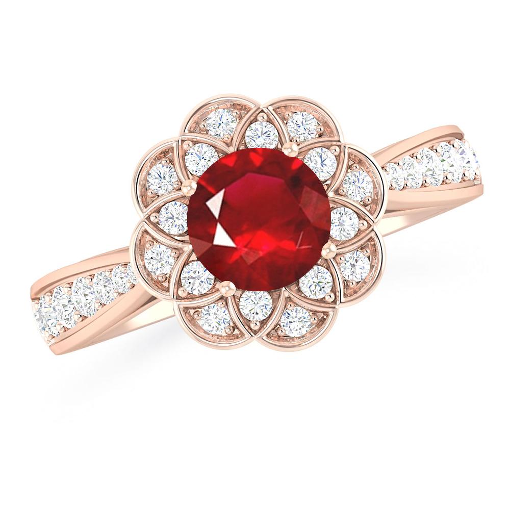 Rose Gold - Ruby
