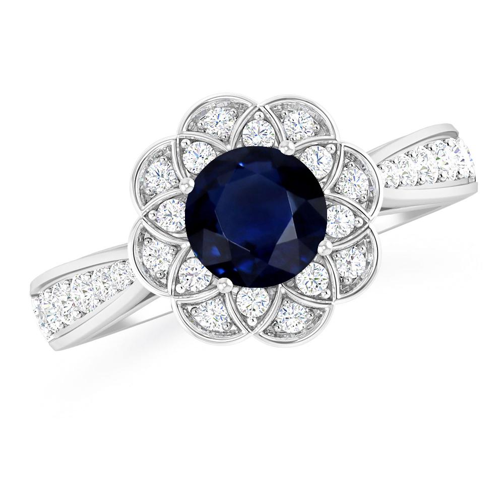 White Gold - Sapphire
