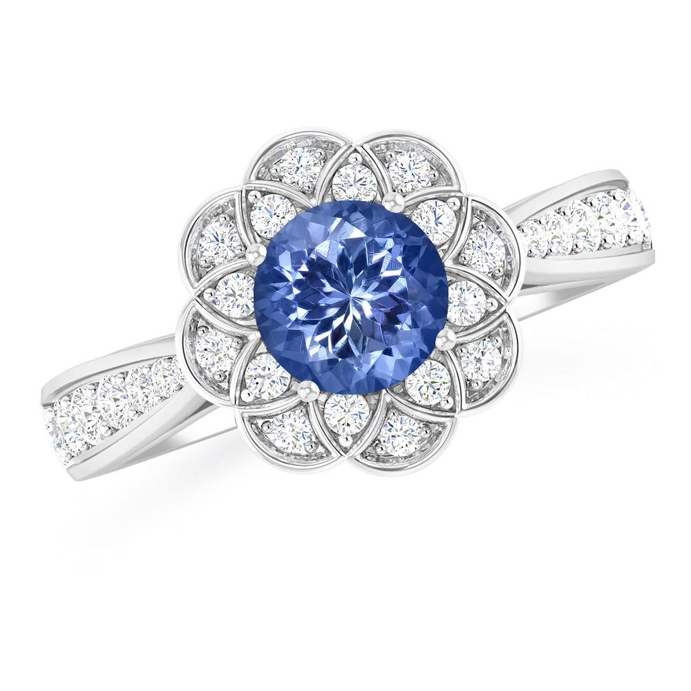 White Gold - Tanzanite