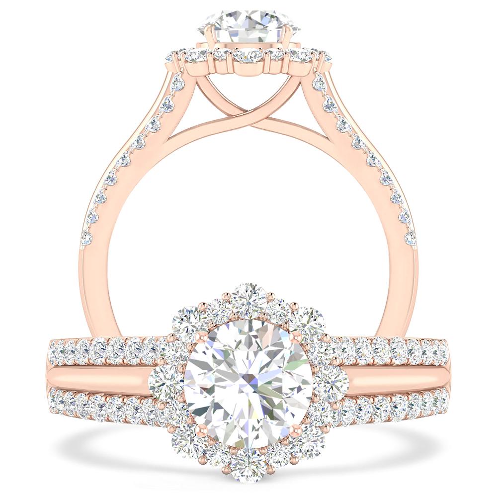 Rose Gold - Diamond