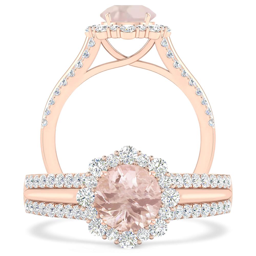 Rose Gold - Morganite