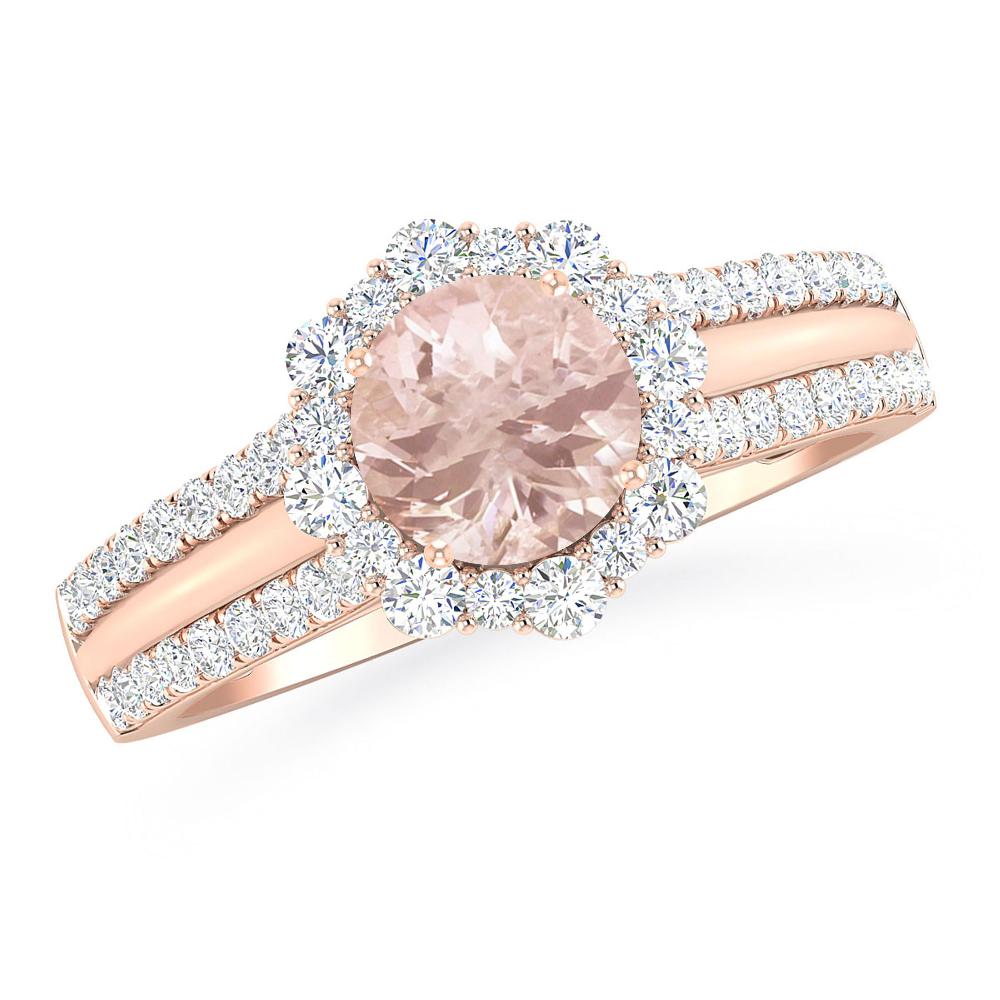 Rose Gold - Morganite