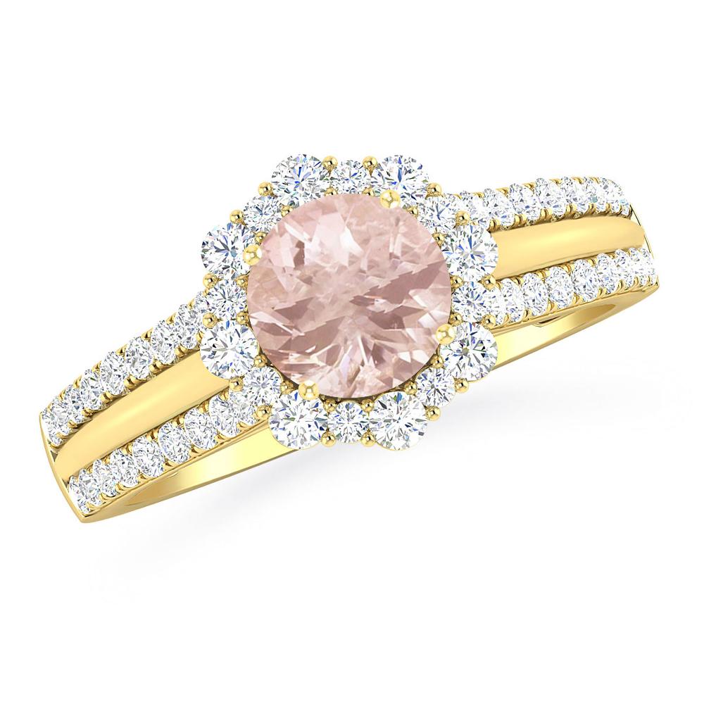Yellow Gold - Morganite