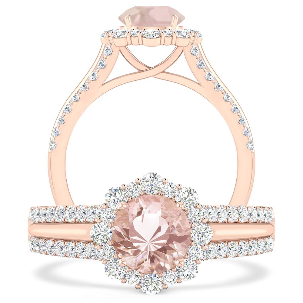 Rose Gold - Morganite