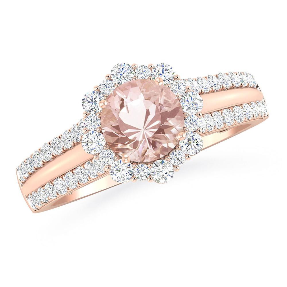 Rose Gold - Morganite