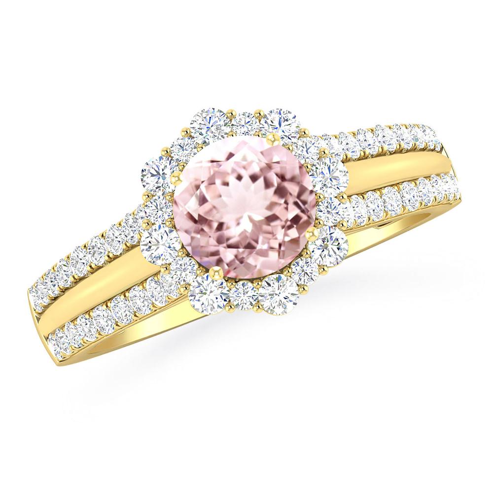 Yellow Gold - Morganite