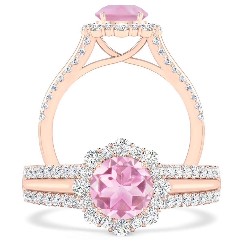 Rose Gold - Pink Tourmaline