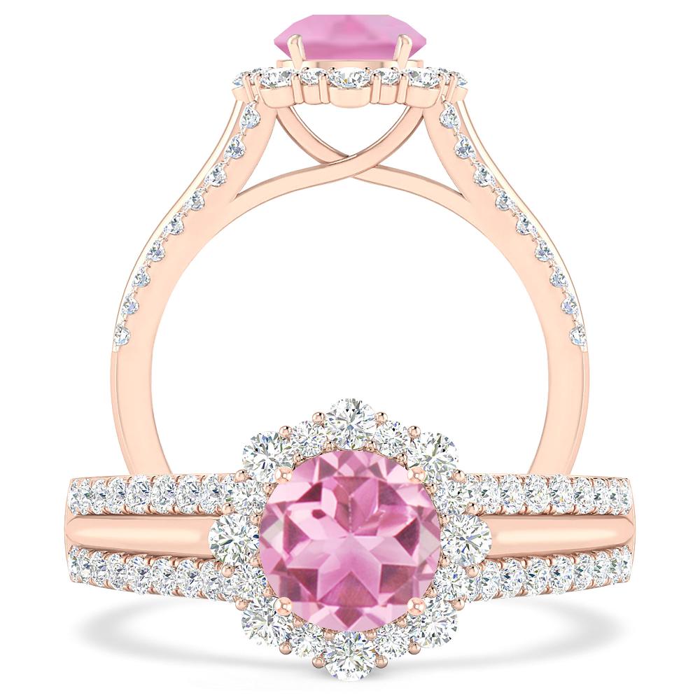 Rose Gold - Pink Tourmaline