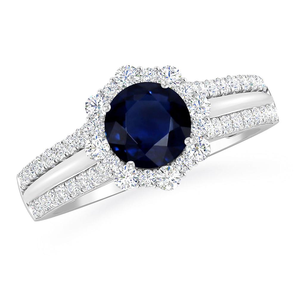 White Gold - Sapphire