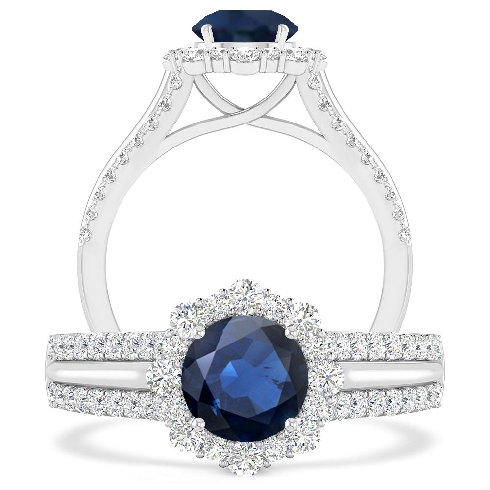 White Gold - Sapphire