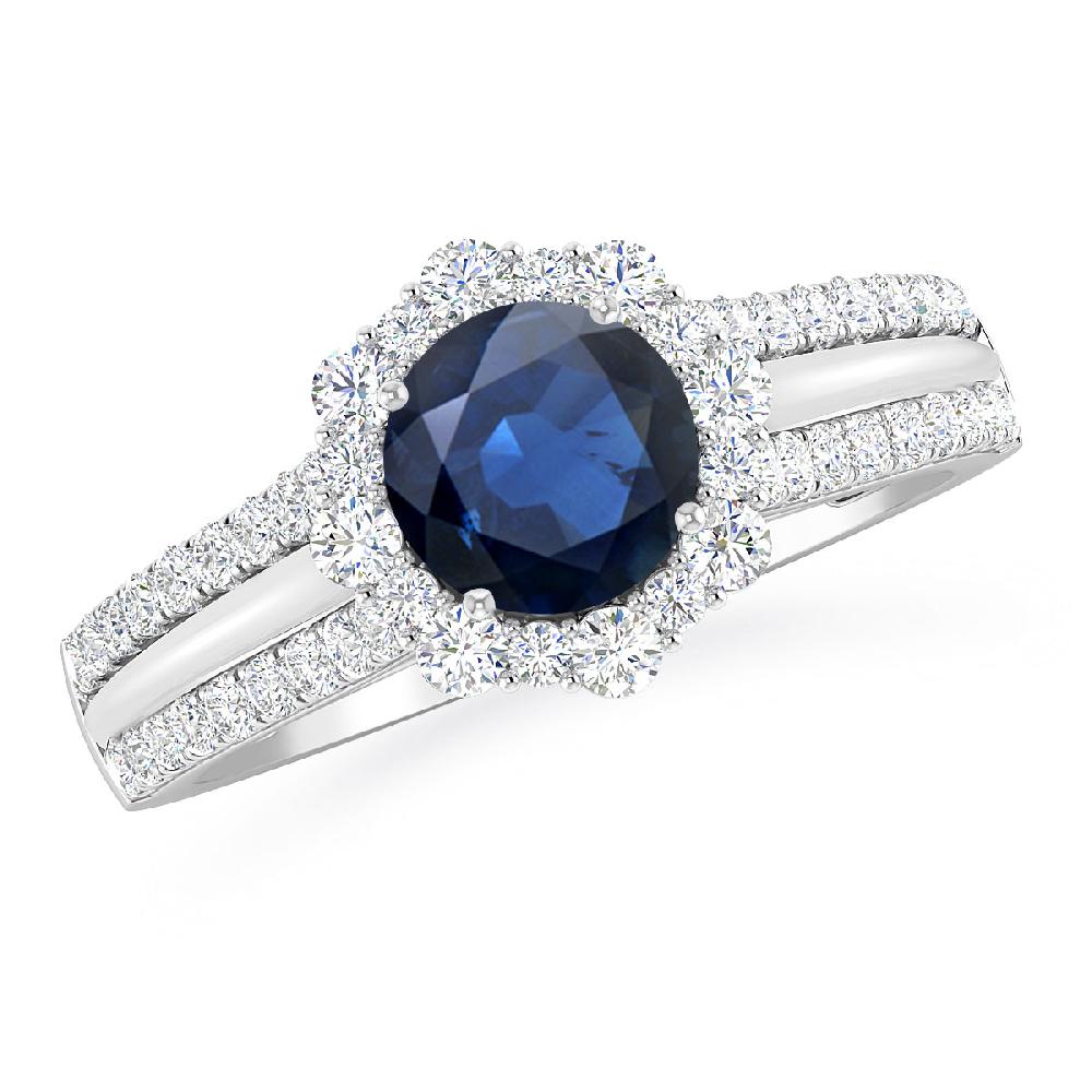 White Gold - Sapphire