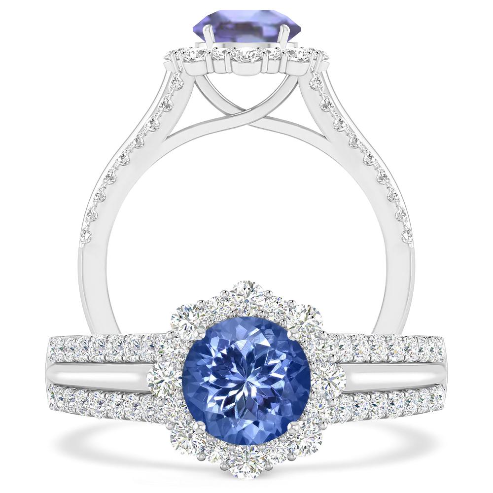 White Gold - Tanzanite