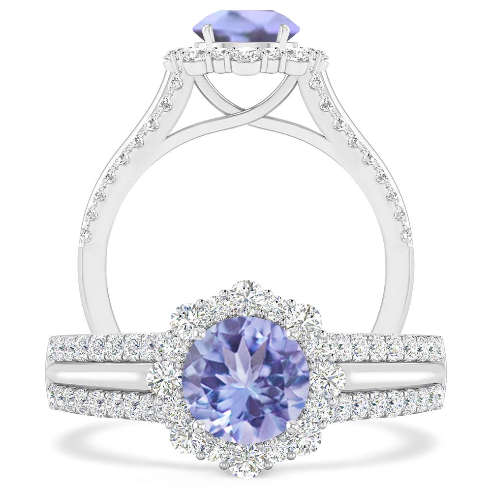 White Gold - Tanzanite