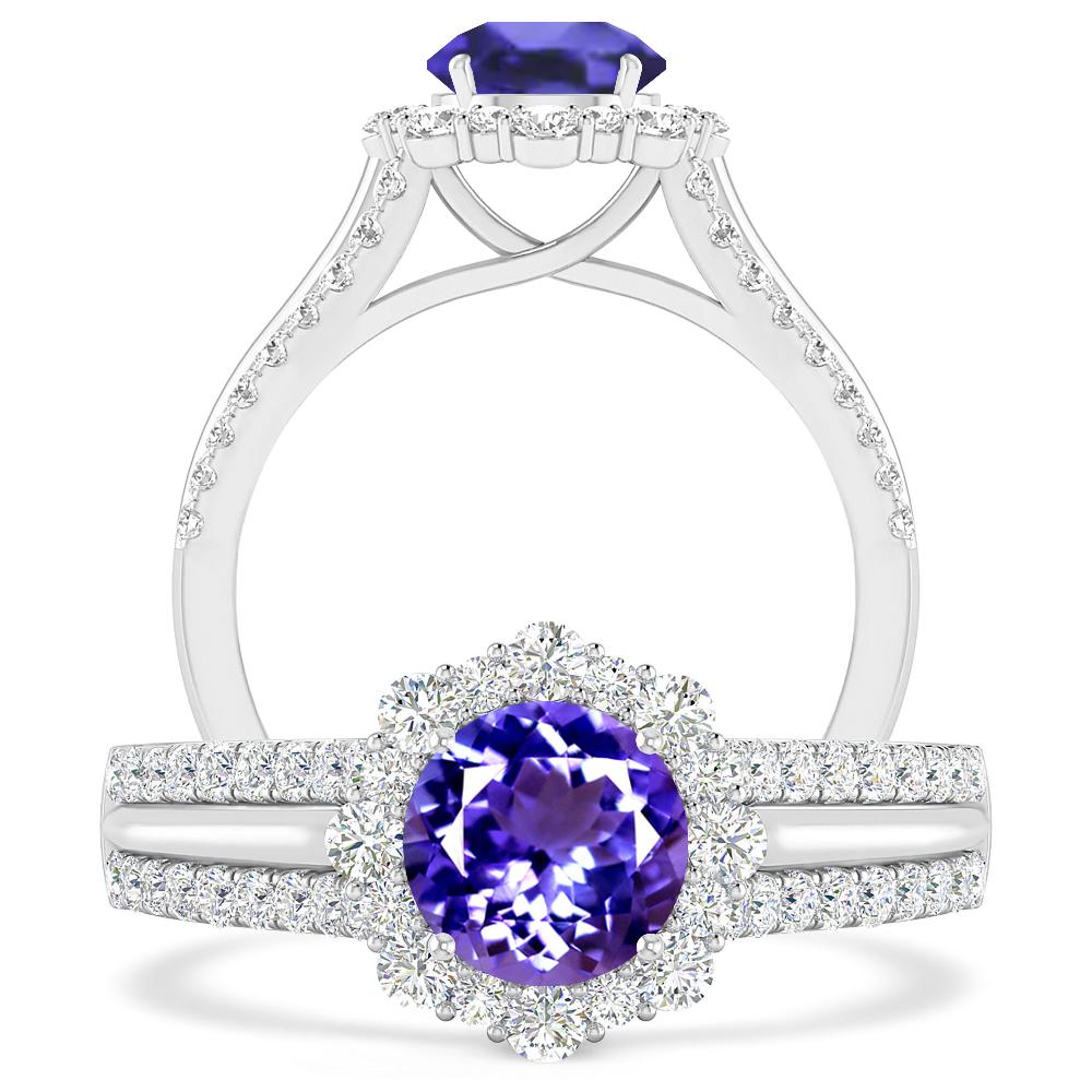 White Gold - Tanzanite