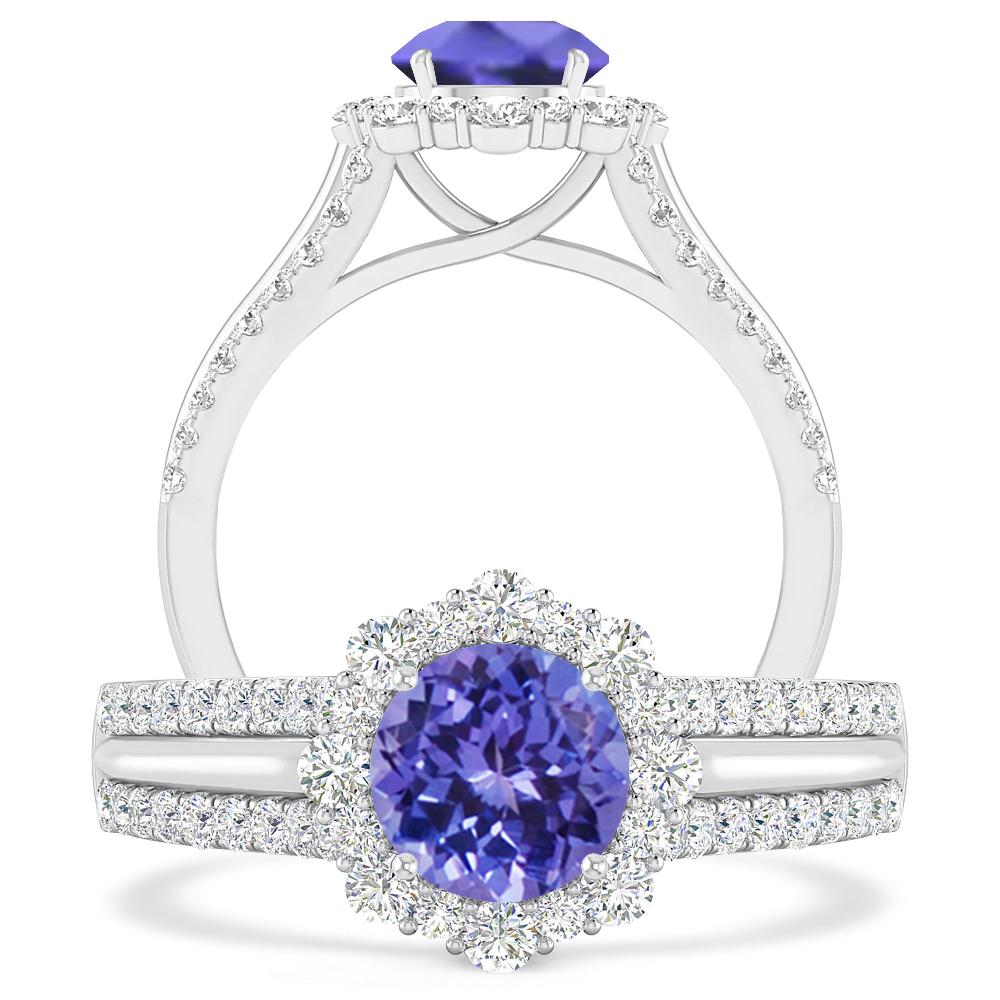 White Gold - Tanzanite