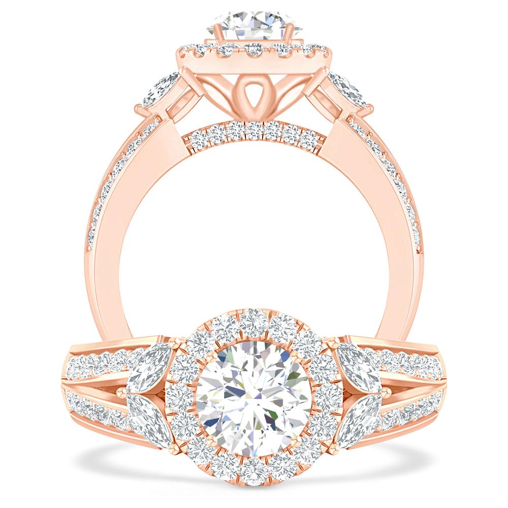 Rose Gold - Diamond