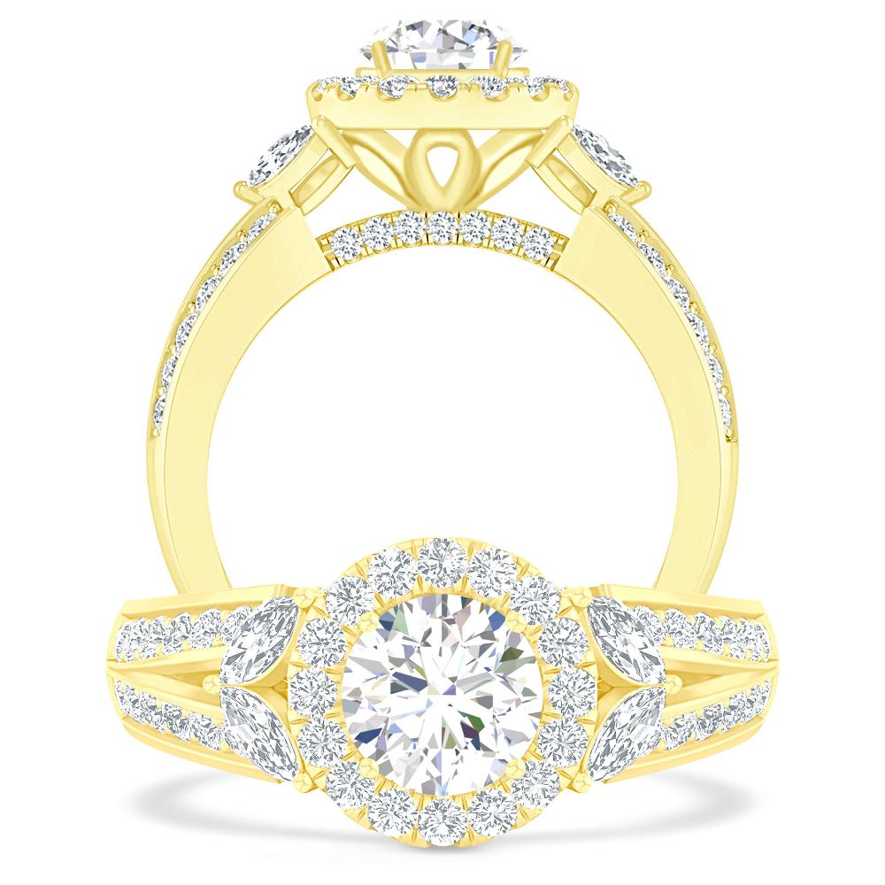 Yellow Gold - Diamond