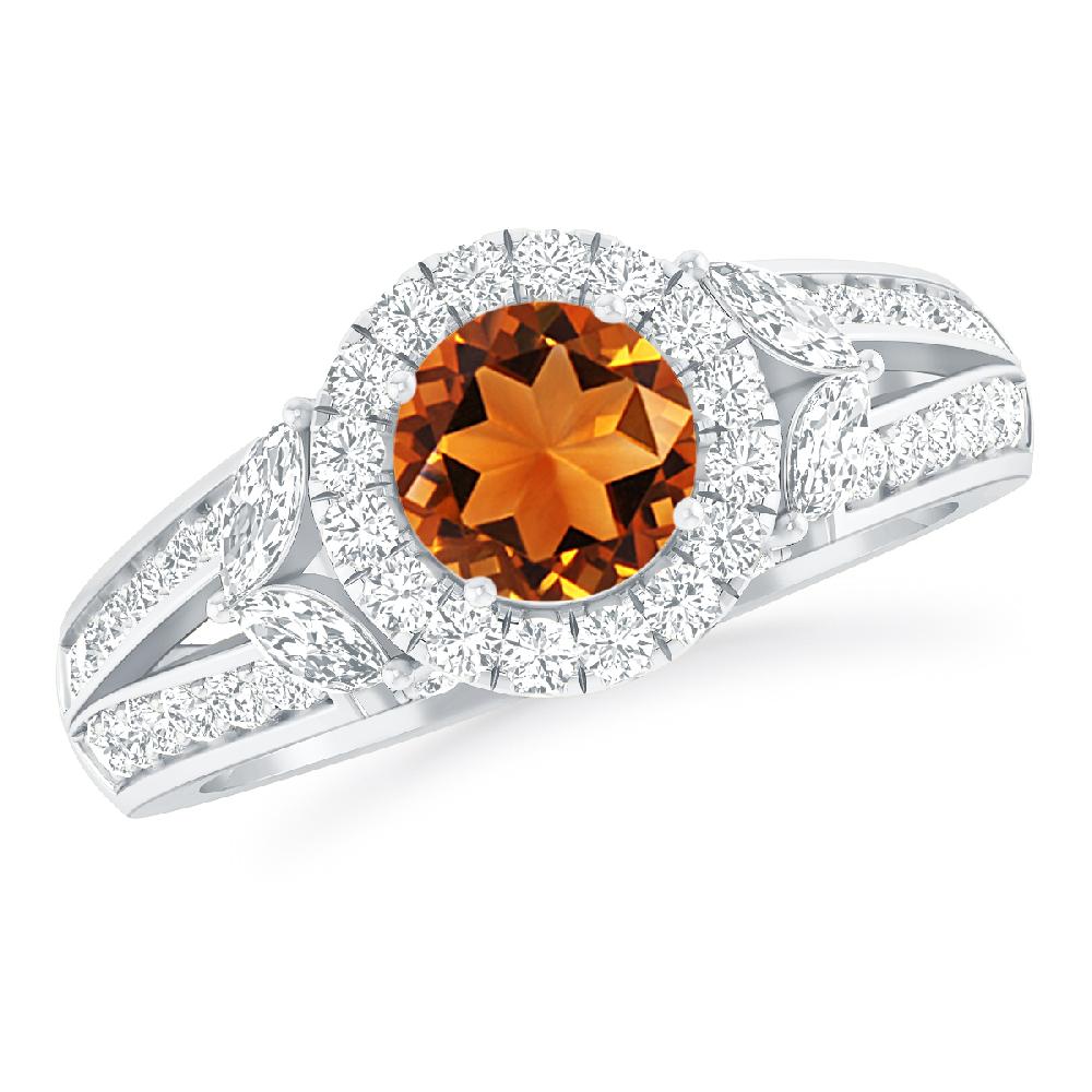 White Gold - Citrine