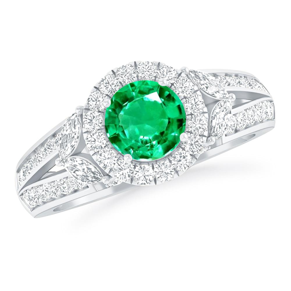 White Gold - Emerald