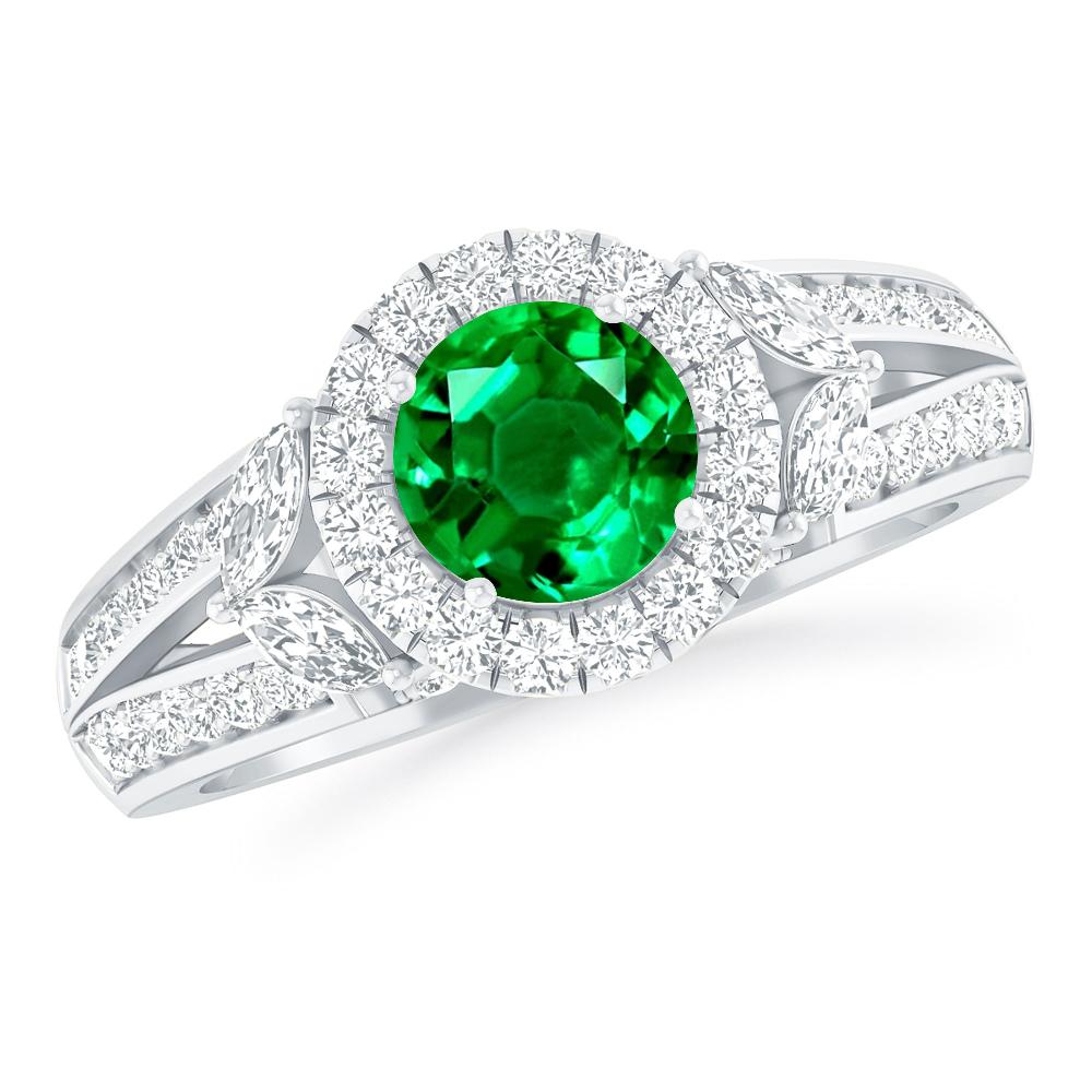 White Gold - Emerald