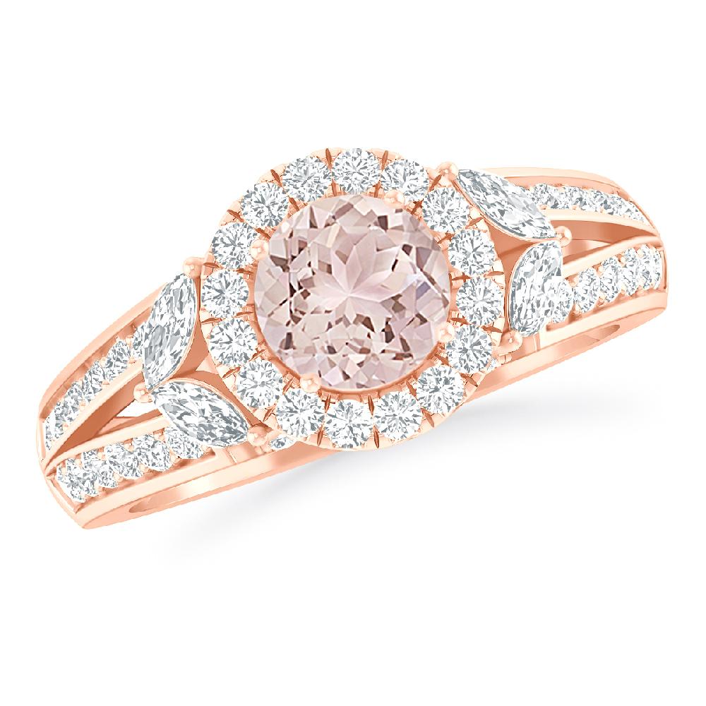 Rose Gold - Morganite