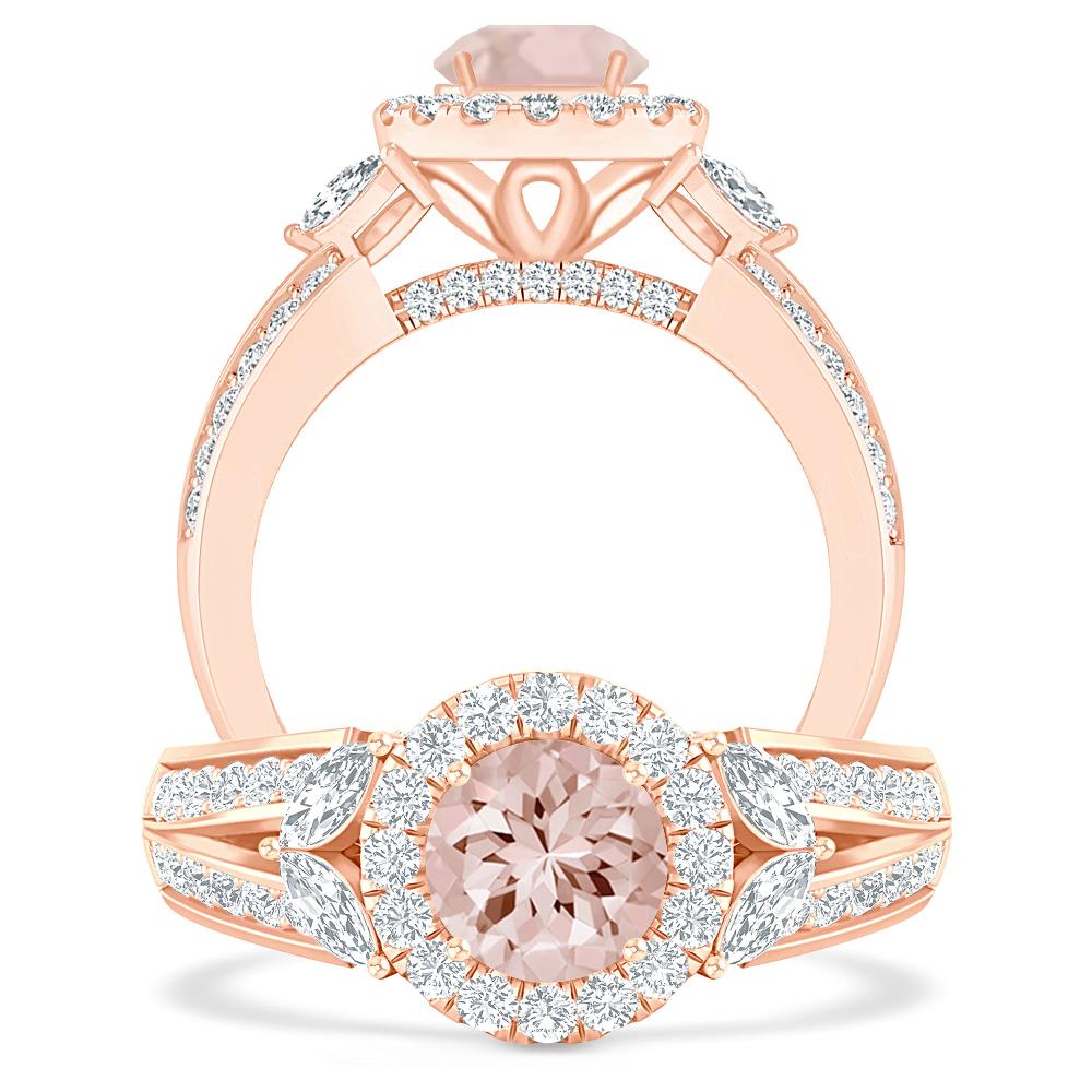 Rose Gold - Morganite