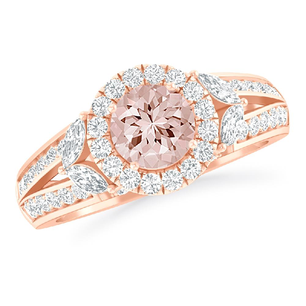 Rose Gold - Morganite