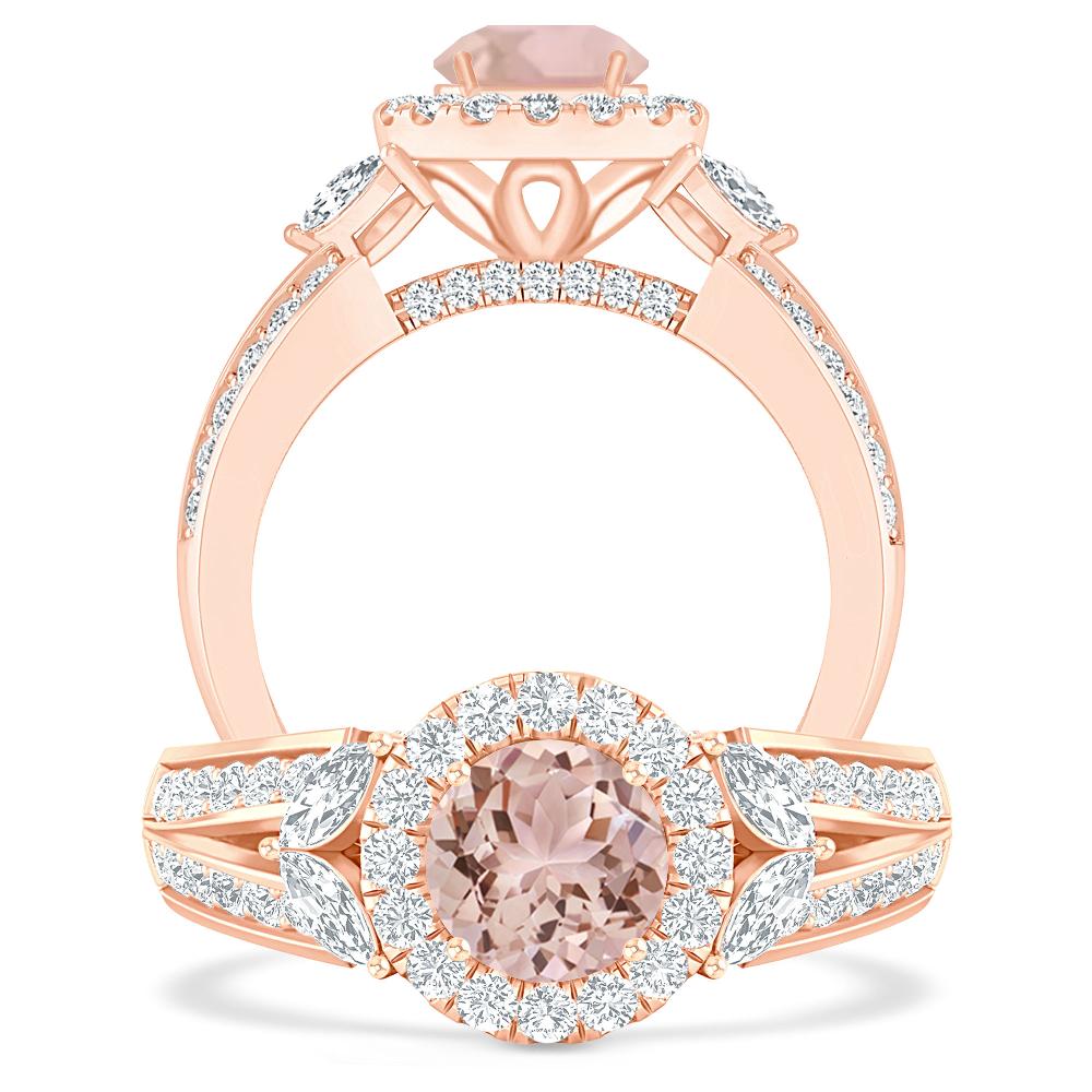 Rose Gold - Morganite