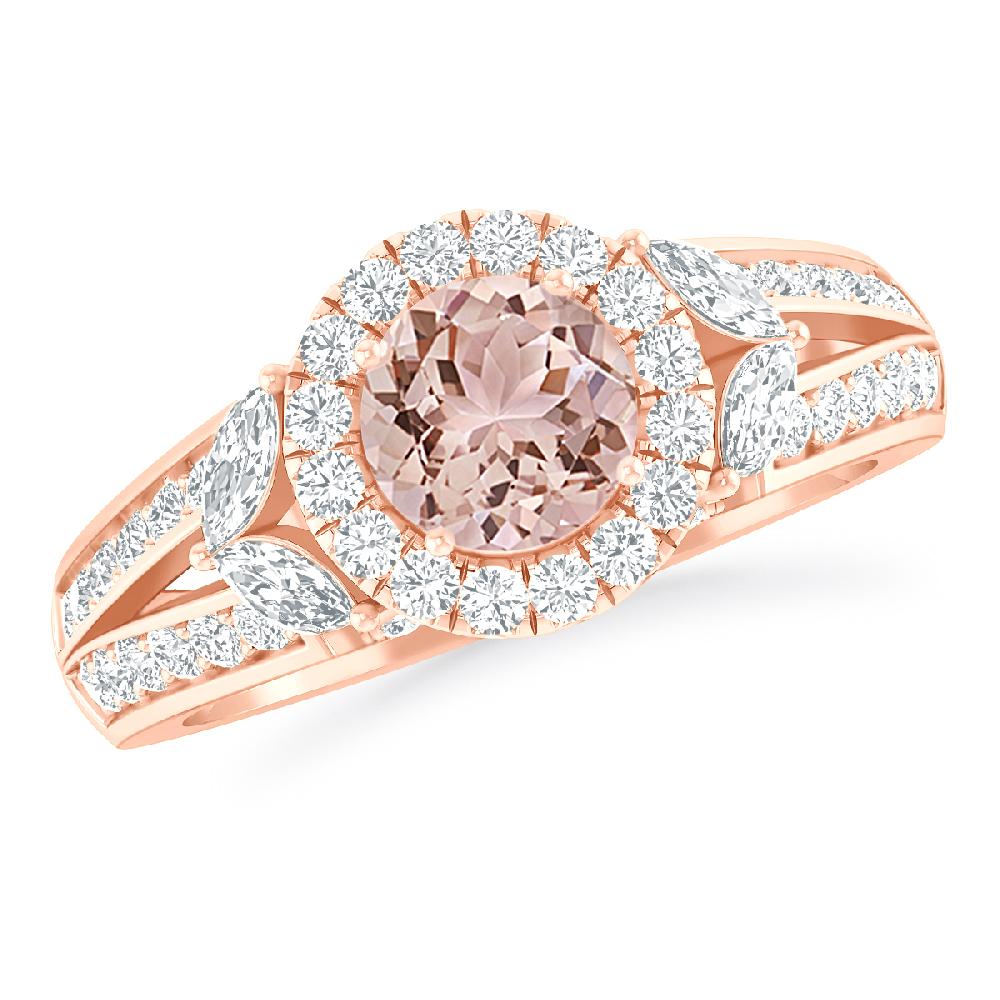 Rose Gold - Morganite