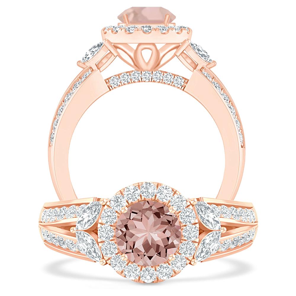 Rose Gold - Morganite