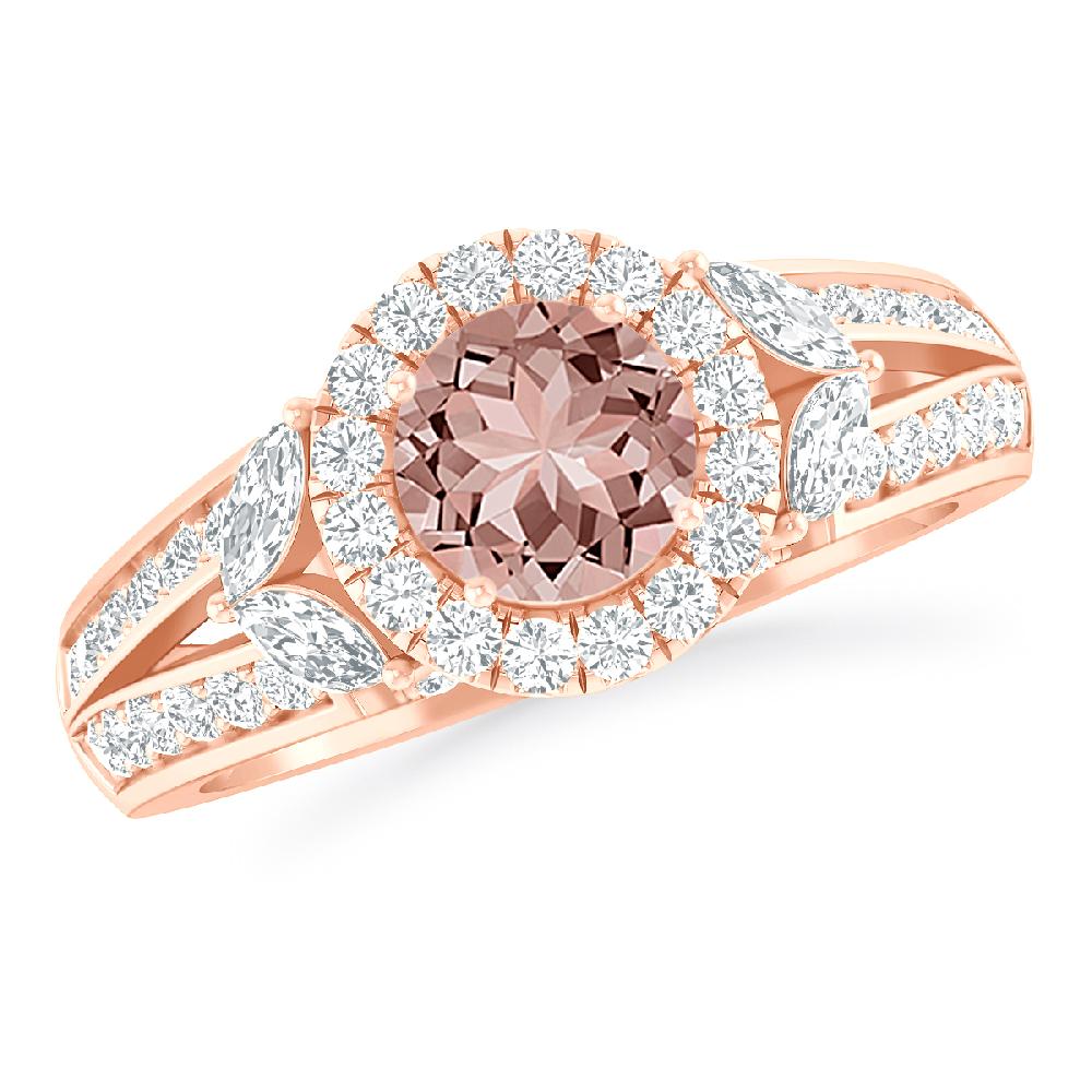 Rose Gold - Morganite