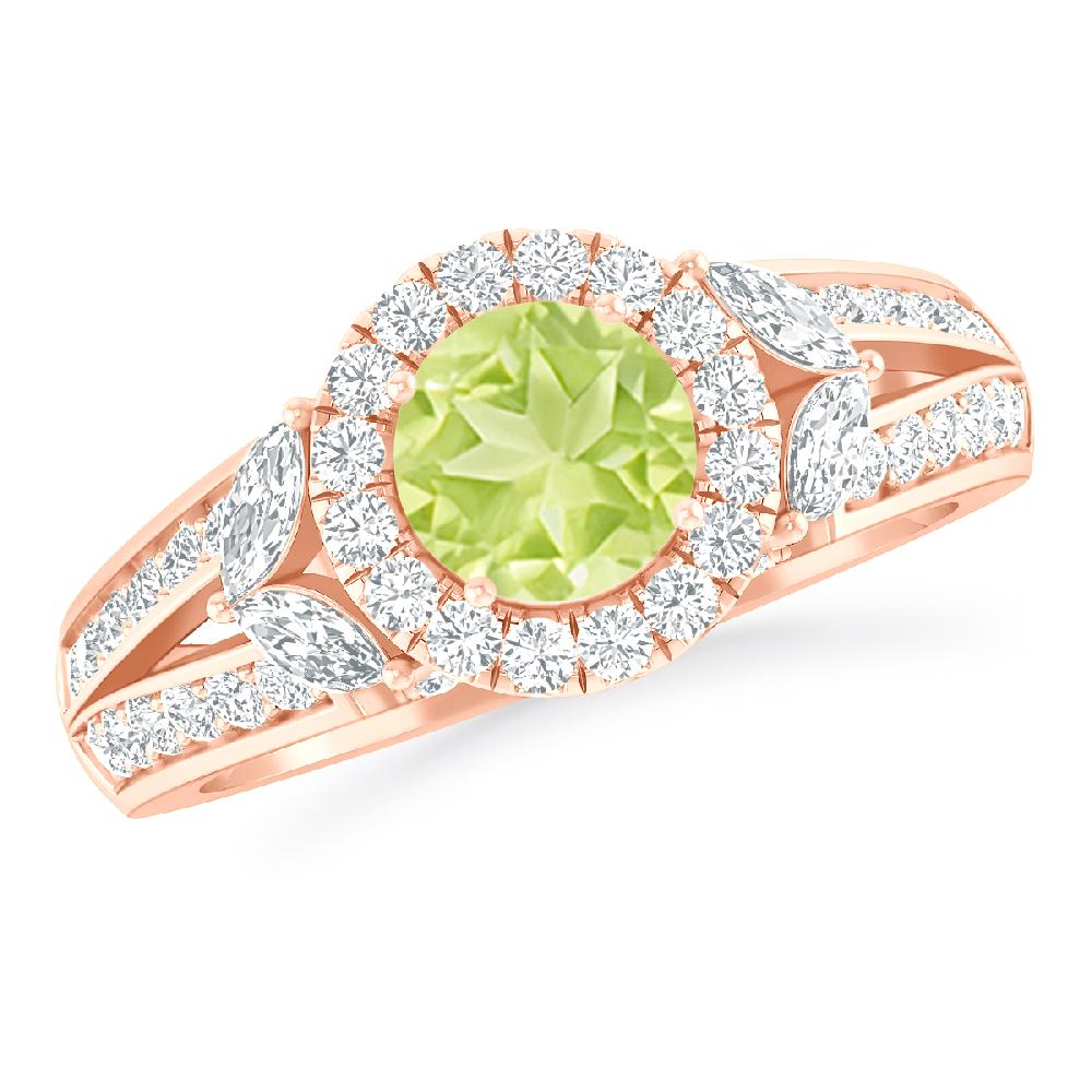 Rose Gold - Peridot