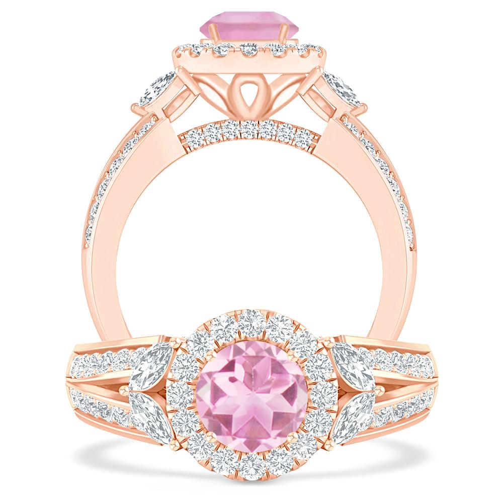 Rose Gold - Pink Tourmaline