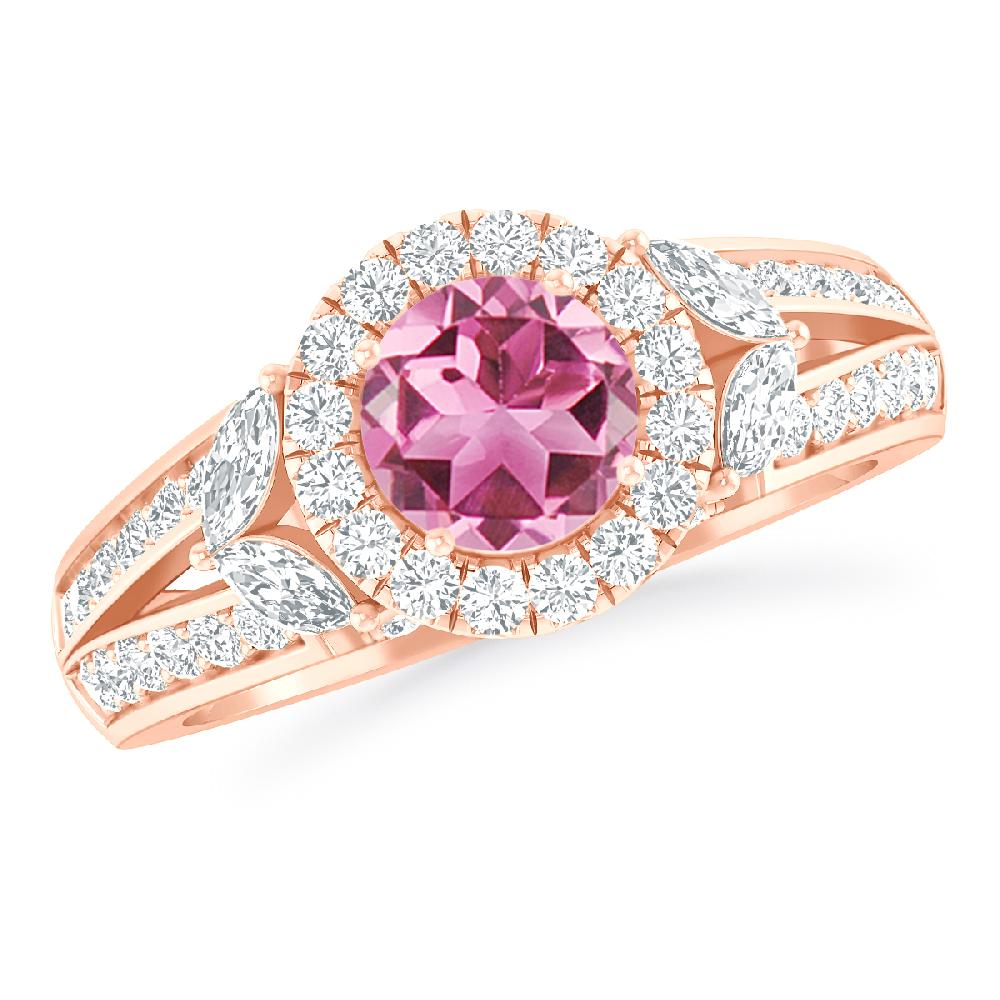 Rose Gold - Pink Tourmaline