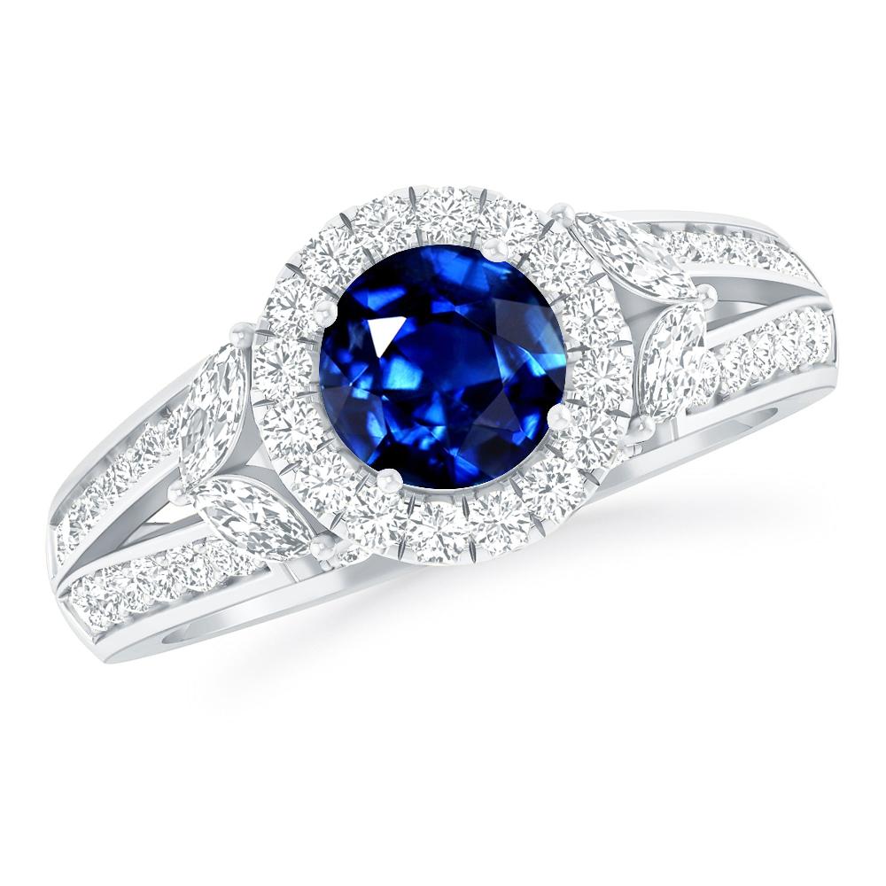 White Gold - Sapphire