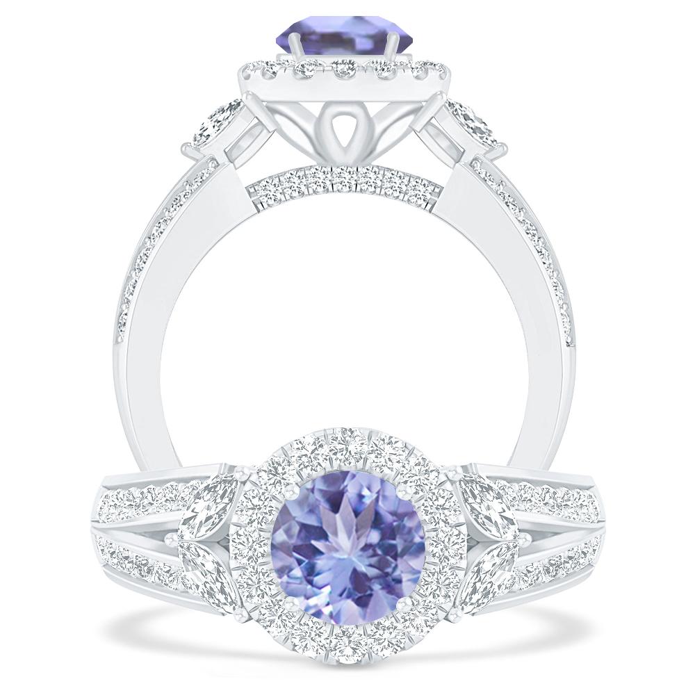 White Gold - Tanzanite