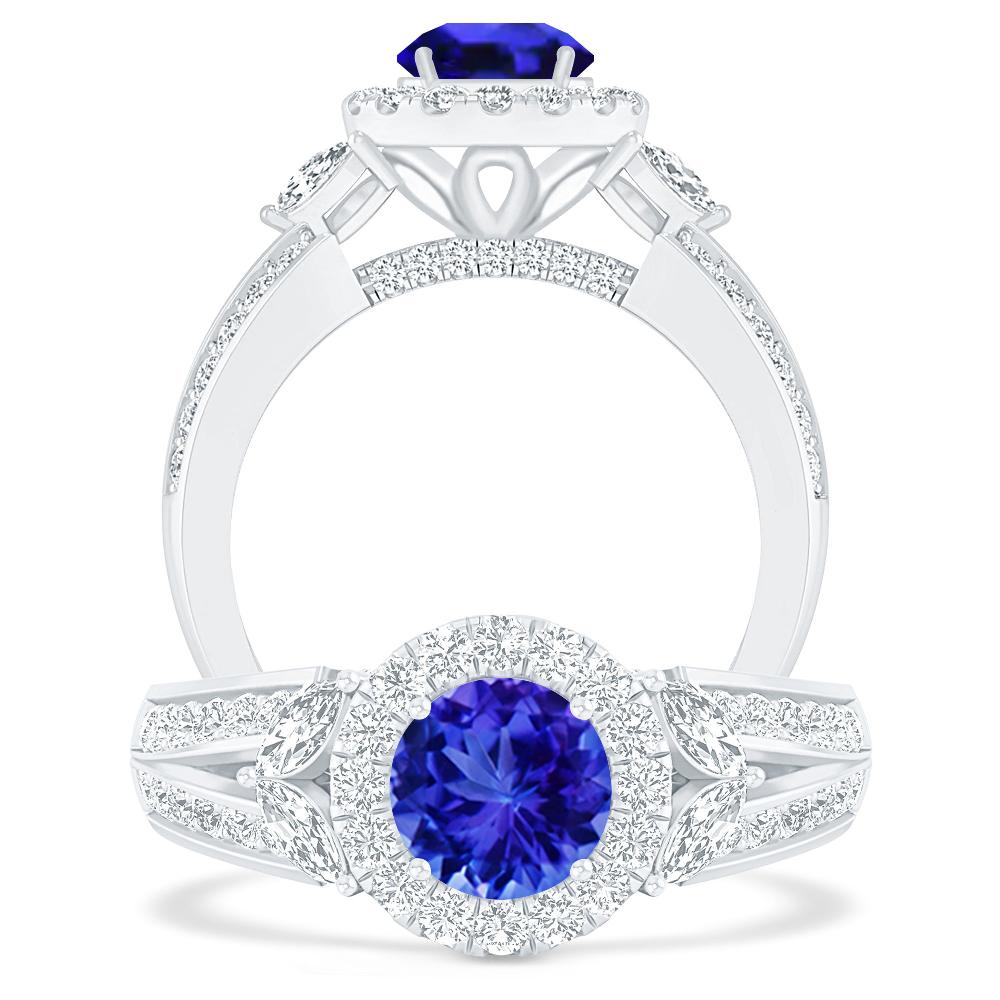 White Gold - Tanzanite