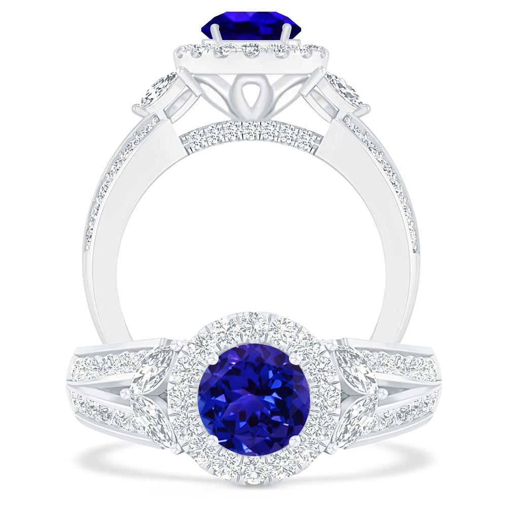 White Gold - Tanzanite